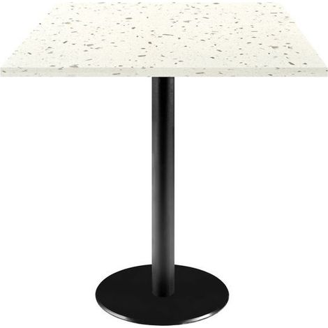 Table 70 x 70 cm - modèle Rome terrazzo cassata