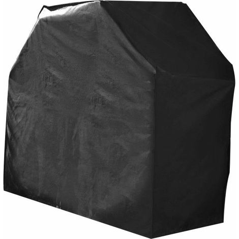 Housse De Protection imperméable BARBECUE Haute Qualité polyester doublée PVC L 160 x l 65 x h 95 cm Couleur Anthracite