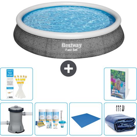 Bestway Fast Set Rund - 396x84 cm - 7-teilig  S289 (1/5)