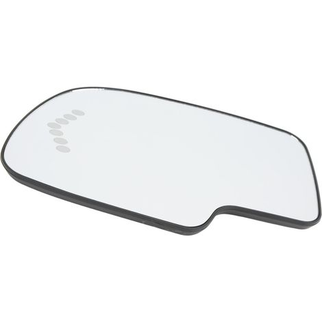 Cristal de espejo lateral calefactable apto para Chevrolet Silverado, Avalanche y Sierra 1500-2500 (modelos 2003-2006).