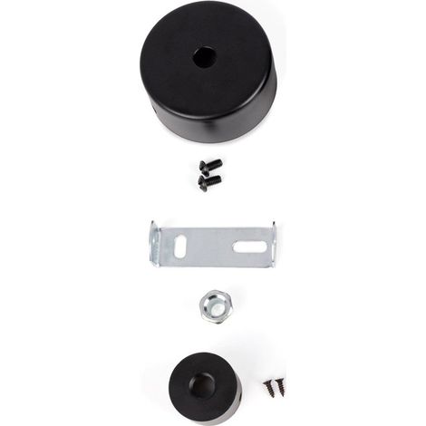 Accesorio Florón Embellecedor Para Neón 360º - Ø22 - NSD22 - Negro (1/5)