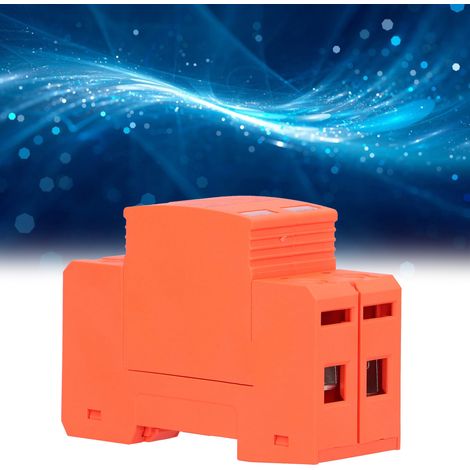 Gleichstrom-Photovoltaik-Überspannungsableiter, 2 pF, 20 kA, 1000 V DC, mit Fernsignalisierung. (1/5)
