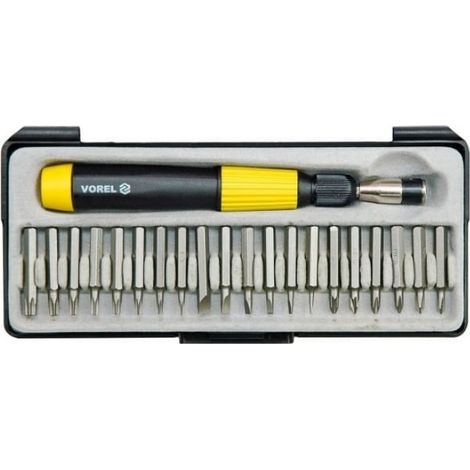 Schraubendreher mit Bitsatz 21 teilig TRI-64370