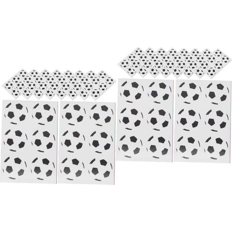 600pièces Autocollants De Football Stickers Décoratifs Thème Soccer Adhésifs Pour Ordinateurs Portables Agenda Et Plus Résistants Soleil Eau Pour Fans De Foot (1/5)