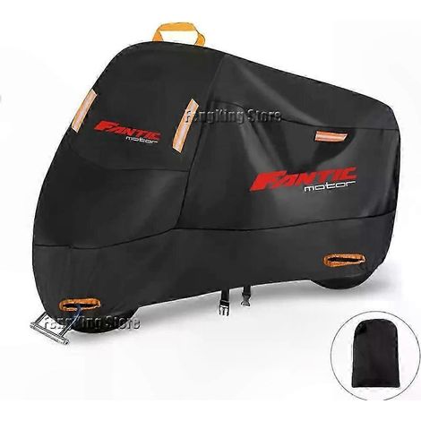 Housse de moto Fantic - Protection UV, poussière, neige et imperméabilité pour motos - Taille XXL (200 cm) (1/5)