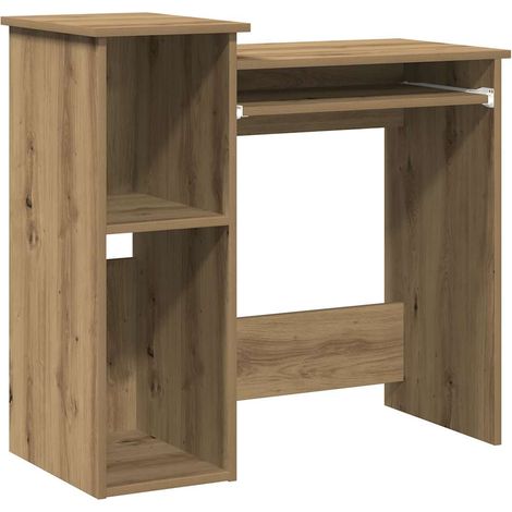 Maison Exclusive - Schreibtisch mit Regal Artisan-Eiche 84x40x78c