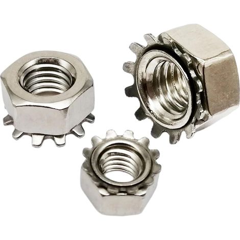 10/25 pièces M3 M4 M5 M6 A2-70 304 Acier inoxydable Filetage métrique (1/5)