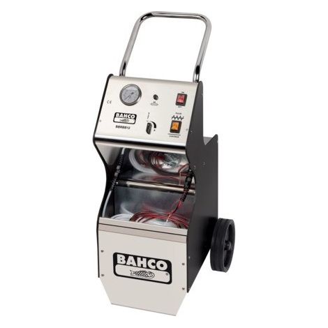 Bahco – Purgeur de frein électrique 12 V – Modes pulse et continu – Compatible liquides DOT3, DOT4, DOT5.1 – Pression réglable 0,2 à 3,5 bars