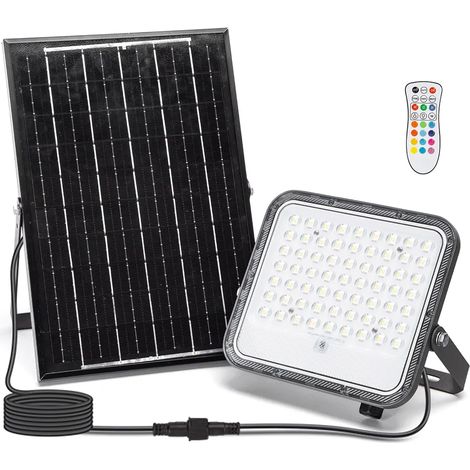 Proyector exterior aigostar b1020133n 100W solar IP66 (1/3)