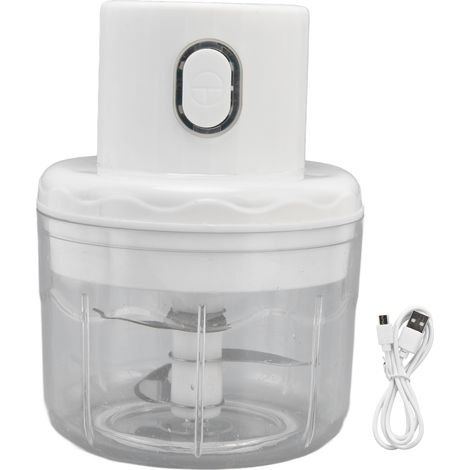 Mini hachoir à ail électrique multifonctionnel, étanche, portable, facile à utiliser, gain de temps, broyeur d'ail électrique (1/5)
