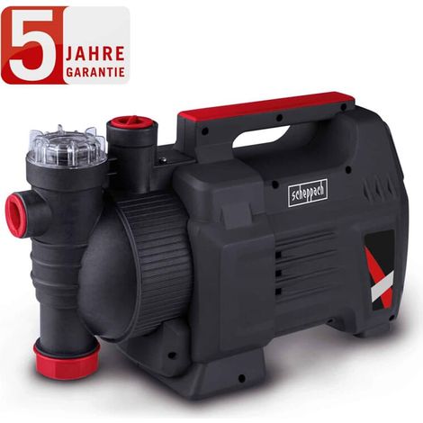 Scheppach Hauswasserautomat GP1100JET LCD mit LCE Display 1000 W 3800 L/h (1/5)