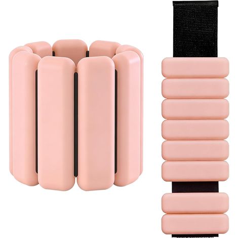 Lot de 2 Poids de Poignet et Cheville Réglables, Bracelets Lestés (1/5)