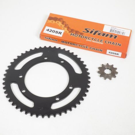 kit sifam kette für motorrad yamaha 50 dt r trail (6t) 2003 bis (1/3)
