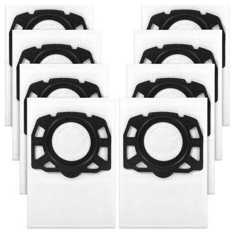 8-teiliges Staubsaugerbeutel-Set, kompatibel mit Kärcher WD2 Plus, Kärcher WD 3, WD 3 Akku, KWD 1, KWD 2, KWD 3, MV 3, SE4001, SE4002, Universal-Staubsaugerbeutel (1/5)