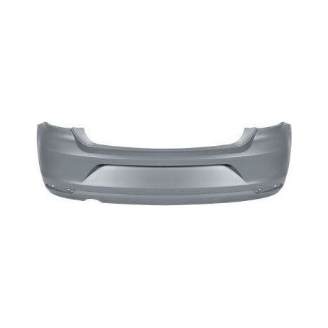 Pare-choc arrière à peindre avec trou échappement Volkswagen Polo 5 2014-2017