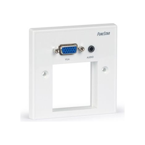 Fonestar Panneau de connexion avec connecteurs VGA et JACK 3,5 mm
