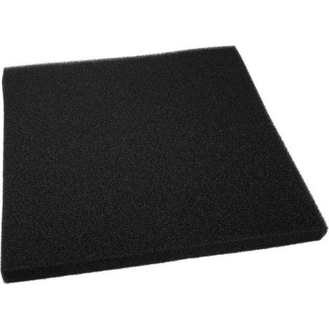 Éponge filtre bio Nosheir – 50×50×4 cm – Colonisation bactéries nitrifiantes – pour aquarium d’eau douce ou récifal (1/4)