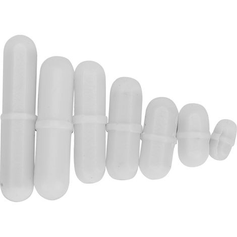 7pcs barreau magnétique agitateur type B, rotor anti-corrosion, consommable labo, résistant aux acides (1/5)
