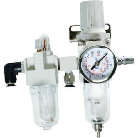 Pièces compatibles pour compresseur d'air : séparateur huile-eau, régulateur, filtre, lubrificateur, démonte-pneus combiné B (1/5)