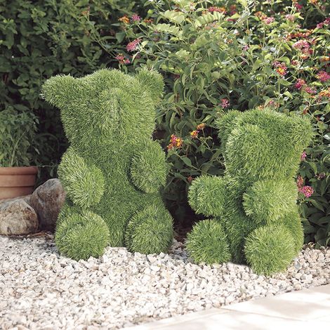 FIGURA DECORATIVA PLUSH TEDDY 30X35X50 CM VERDE NORTENE (1/2)
