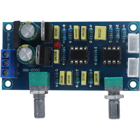 Carte Amplificateur Audio 2.0 Haute Fidélité, Module Numérique Régulation Tension avec Dissipation Thermique Optimisée (1/5)