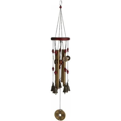 Carillon à vent, 4 tuyaux, 5 cloches, carillon à vent (1/4)