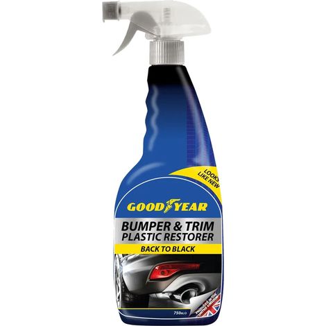 Goodyear Car Bumper And Trim Restorer Restoration Cleaning Clearer Spray 750ml (1/2)