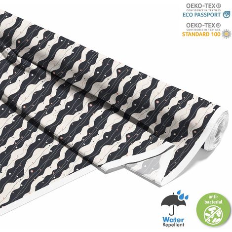 Dekorativer Outdoor-Stoff Oxford - Motif Femini DX10091 (1/5)