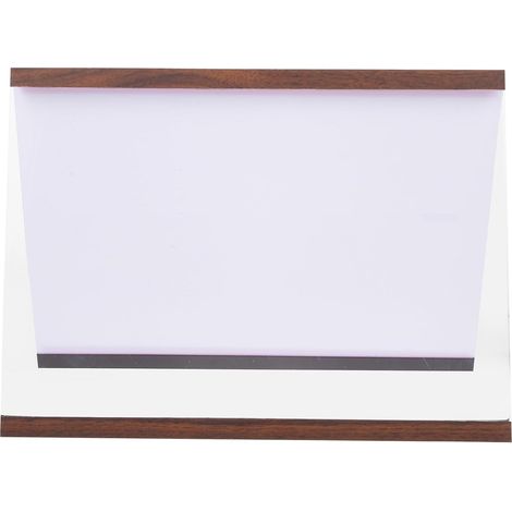 Cadres Magnétiques Auto-adhésifs en Acrylique et Bois pour Affichage de Certificats, Cadre Mural Élégant pour Restaurant et Hôtel (1/5)