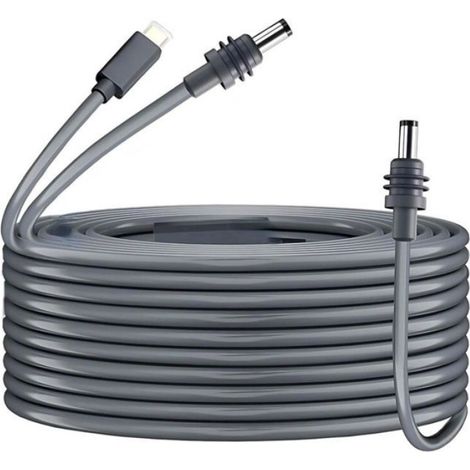 Câble de Type C et prise DC de 10 pieds 18awg vers cordon polyvalent étanche pour mini antenne parabolique alimentation électrique 65W + PD (1/4)