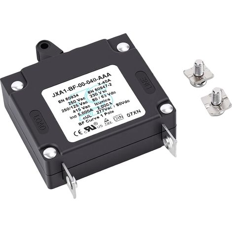 40A 1P Magnetic Circuit Breaker with Reset for Boat (1/5)