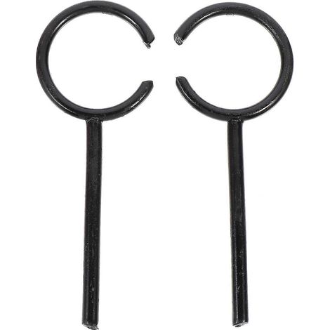 Anneau en fer pour expériences chimiques, support de laboratoire, lot de 2 (1/5)