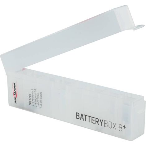 Boîte de piles LR3 (AAA), LR6 (AA), CR 123 Ansmann 4000033 (L x l x H) 160 x 22 x 55 mm (1/4)