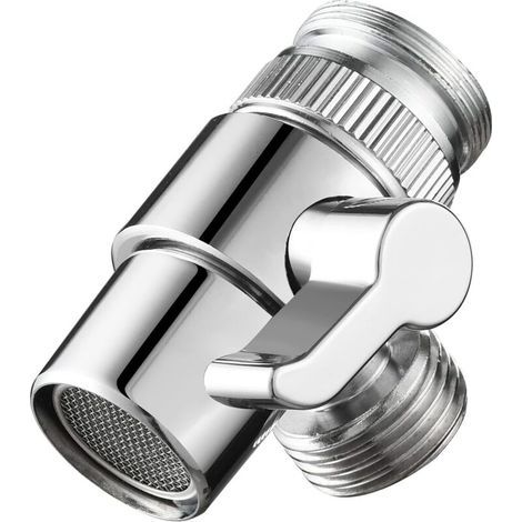 Deviatore in acciaio inox ZOLGINAH per rubinetto del lavello della cucina o del bagno, pezzo di ricambio. (1/3)