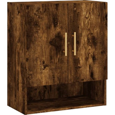 Maison Exclusive - Armario de pared madera de ingeniería roble ah (1/5)