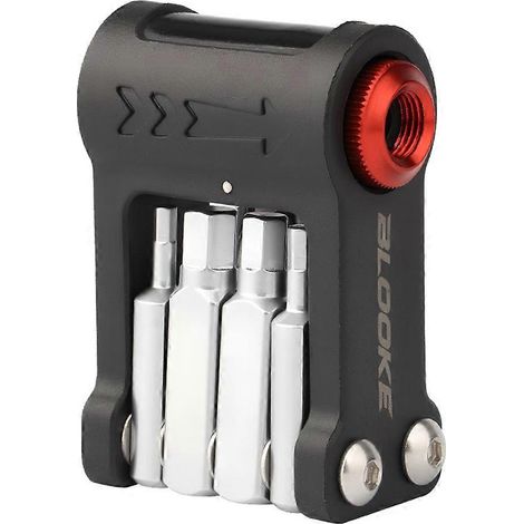 BLOOKE 9-in-1 Multi-Tool-Set für Fahrräder, tragbarer Sechskantschlüssel, Reparaturwerkzeug für Mountainbikes und Rennräder, aufblasbares Werkzeug (1/5)