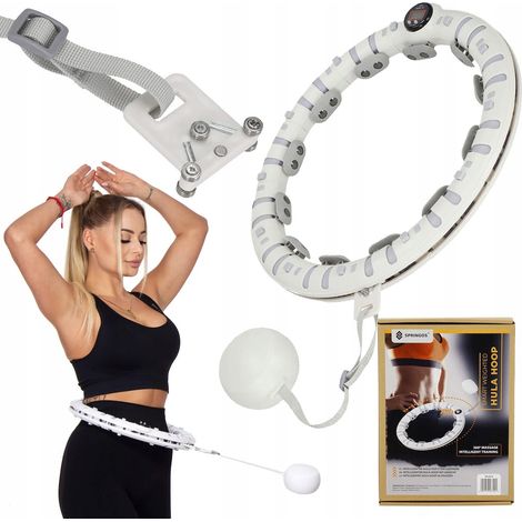 SMART HULA HOOP con Peso Dimagrante Peso con Protuberanze CONTATORE