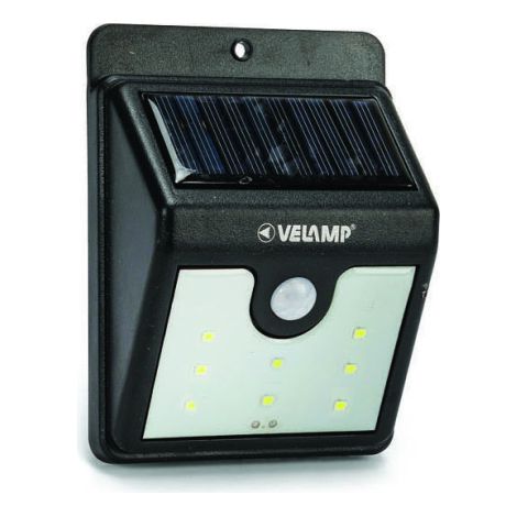 Aplique solar de pared de 200 lúmenes con detector de movimiento DORY VELAMP