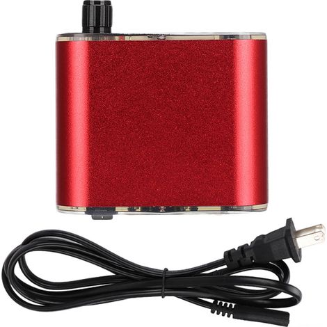 Alimentation professionnelle pour machine à tatouer, source réglable avec écran LCD rouge, 100-240V, prise US. (1/5)