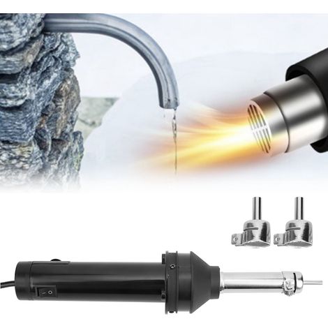 Pistolet thermique portable à température réglable, idéal pour la réparation et le dessoudage de microphones, outil de bricolage, prise 220 V UE (1/5)