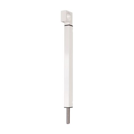 Fapim – Verrou à deux entrées en aluminium – Tige de fermeture inox Ø 9mm – Largeur 18mm – Pour espaces confinés (1/4)