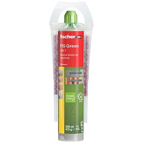 Resina a Base di Biomateriali per Bioedilizia Fischer FIS GREEN 300 T (1/4)