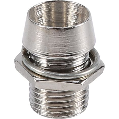 50 supports LED argentés de 5 mm pour panneaux d'affichage, filetage de 8 mm (1/5)