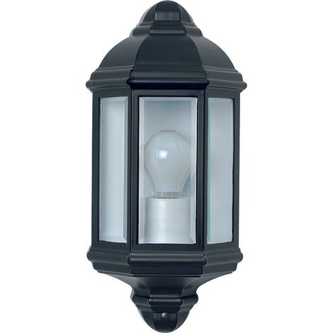 APLIQUE DE PARED HAMAR 60W NEGRO LUXFORM