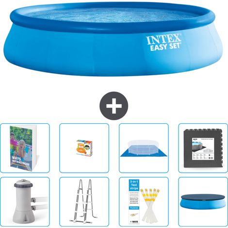 Easy Set Pool Rund - 457x107 cm - 9-teilig S525