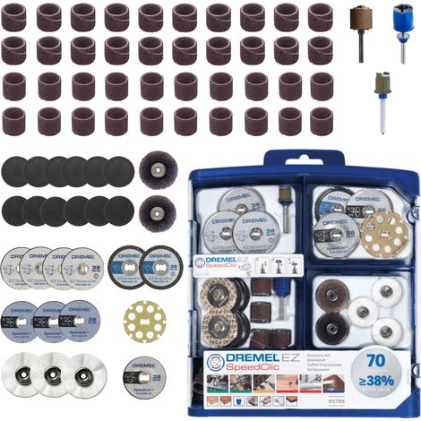 Dremel EZ SpeedClic SC725 Set Accessori Multifunzionali Argento (1/5)