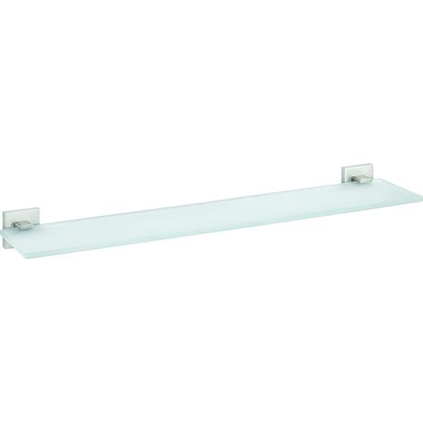 Tesa Exxclusiv Porta Spazzolino da Denti, Autoadesivo, Look Acciaio Inox, Design Sofisticato, Inox Assicurato, 100mm x 70mm x 113mm (1/4)