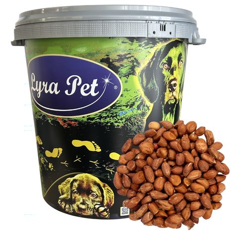 10 kg de cacahuètes Lyra Pet® avec peau HK Argentinain 30 L tonne