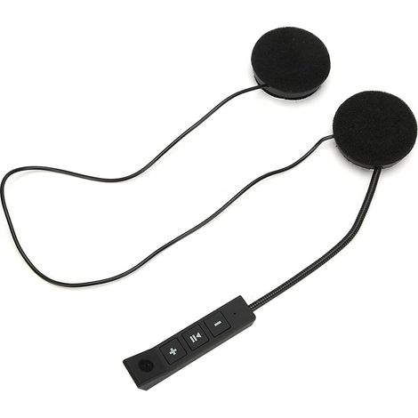 Casque de Moto Bluetooth, Casque D'écoute Compact et Léger, Réponse Mains Libres pour Une Conduite en Toute sécurité (BT008) (1/4)