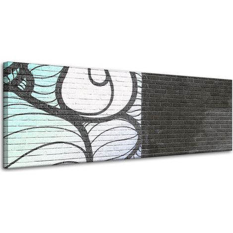 Leinwandgemälde Architektur-Wandbild 120x40 cm